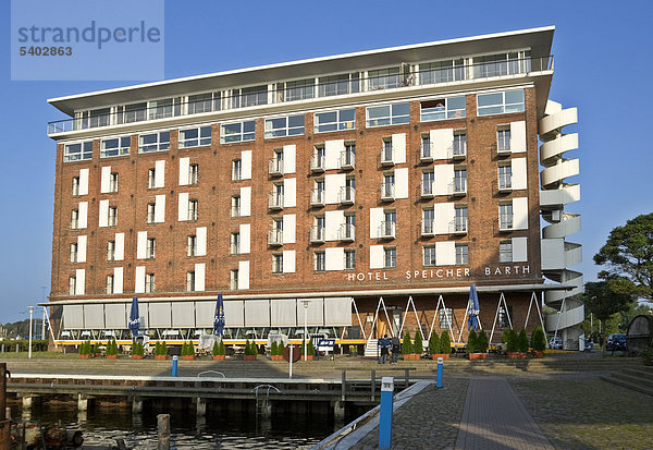 Hotel Speicher Barth im Hafen von Barth  Mecklenburg-Vorpommern  Deutschland  Europa