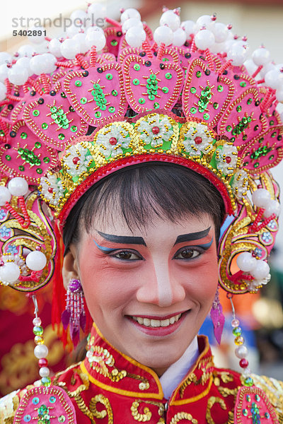Asien  Thailand  Bangkok  Chinatown  Mädchen  Mädchen  Mädchen  Thai Mädchen  asiatische Mädchen  asiatische Frau  chinesische Oper  chinesische Kostüm  Tracht  Holiday  Urlaub  Tourismus  Reisen