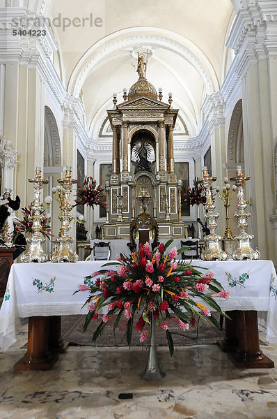 Altarbereich  Catedral de la Asuncion  1860  Leon  Nicaragua  Zentralamerika