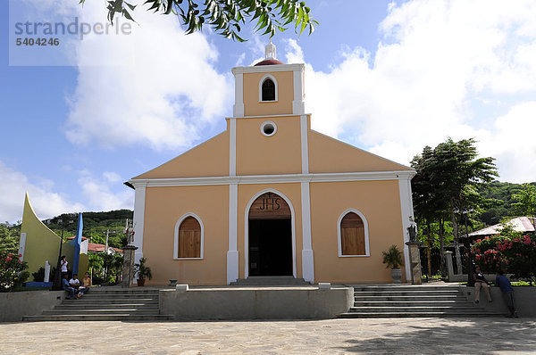 Kirche von San Juan del Sur  Nicaragua  Zentralamerika