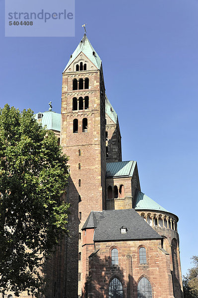 Dom zu Speyer  Unesco Weltkulturerbe  Grundsteinlegung um 1030  Speyer  Rheinland-Pfalz  Deutschland  Europa