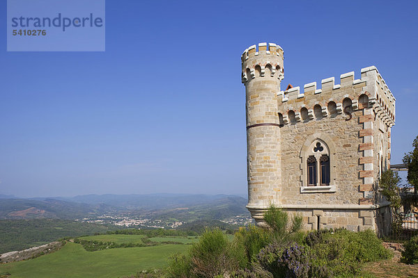 Europa  Frankreich  Languedoc-Roussillon  Aude  Rennes-le-Chateau  Tourismus  Reisen  Urlaub  Urlaub