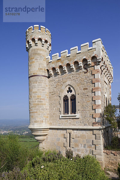 Europa  Frankreich  Languedoc-Roussillon  Aude  Rennes-le-Chateau  Tourismus  Reisen  Urlaub  Urlaub