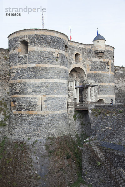 Europa  Frankreich  Loire-Tal  Loire  Schloss Angers  Chateau d ' Angers  Burg  Burgen  UNESCO  UNESCO World Heritage Sites  Tourismus  Reisen  Urlaub  Urlaub