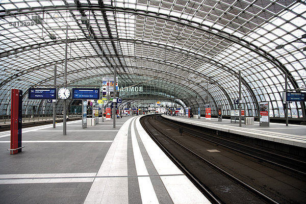 Hauptbahnhof Berlin  Deutschland  Europa