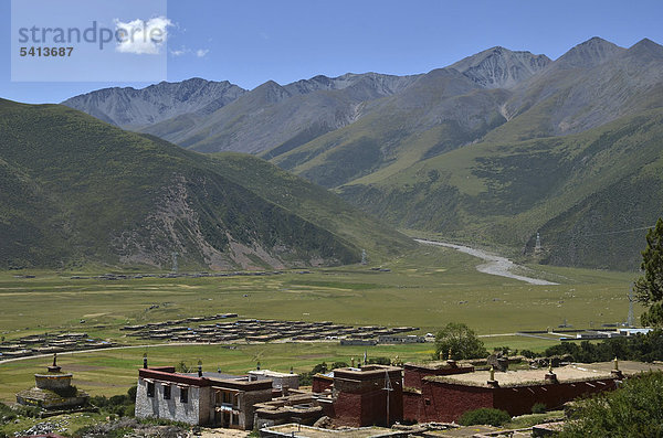 Kloster Reting  Tibet  Asien