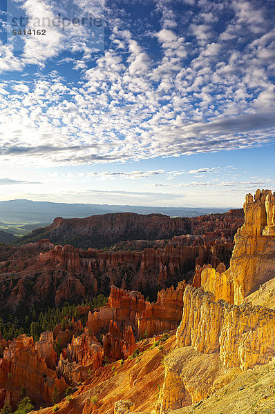 Morgenstimmung  Inspiration Point  Bryce Canyon Nationalpark  Utah  USA