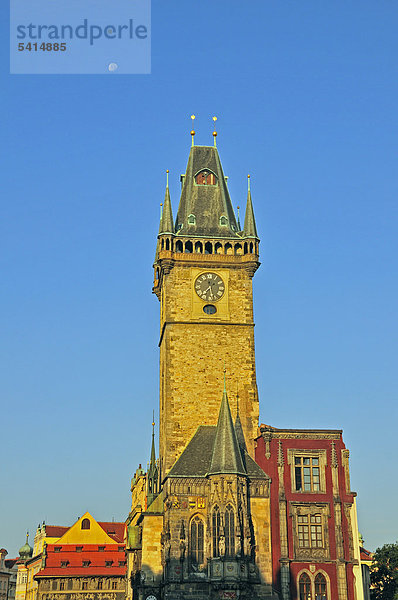Altstädter Rathaus  Altstadt  Prag  Böhmen  Tschechien  Europa  ÖffentlicherGrund