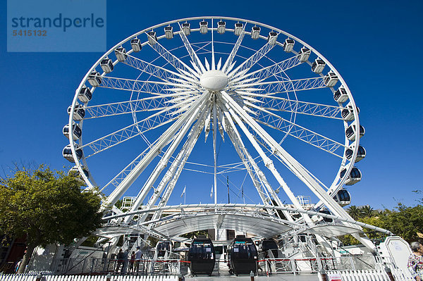 Riesenrad at V&A Waterfront  Kapstadt  Westkap  Südafrika