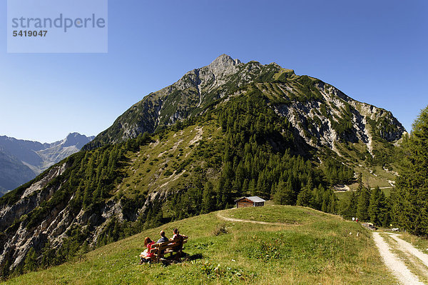 Feilkopf  bei Pertisau am Achensee  Karwendel  Tirol  Österreich  Europa