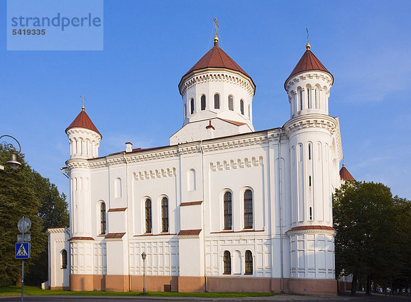 Heilig-Geist-Kirche  Vilnius  Litauen  Europa