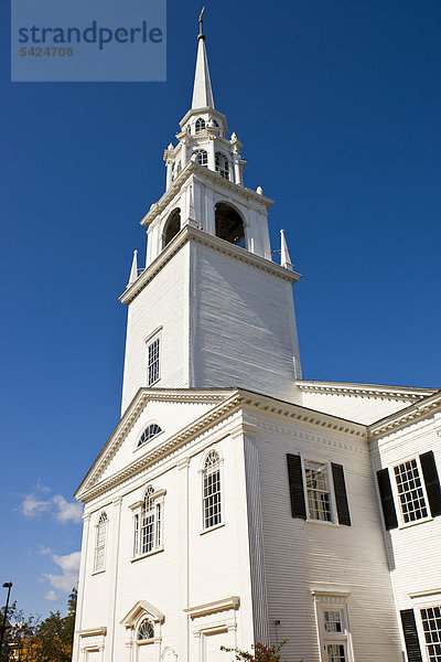 The First Religious Society Church in Newburyport  Bundesstaat Massachusetts  New England  USA