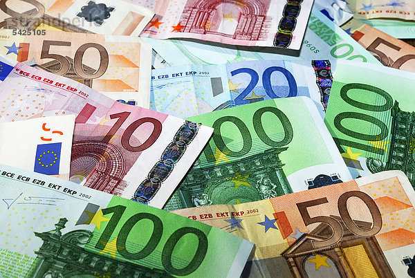 Geld  Euroscheine