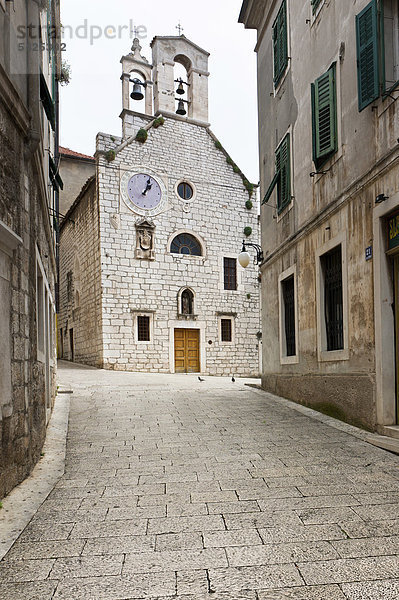 Barbarakirche in Sibenik  Mitteldalmatien  Dalmatien  Adriaküste  Kroatien  Europa  ÖffentlicherGrund