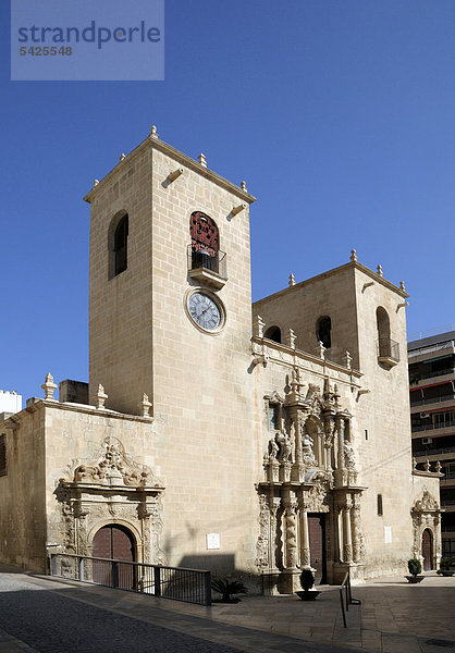 Basilica de Santa Maria  Alicante  Costa Blanca  Spanien  Europa