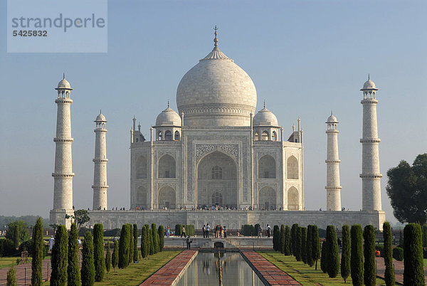 Taj Mahal  Agra  Uttar Pradesh  Nordindien  Indien  Asien