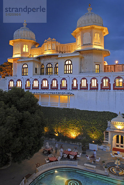 Shiv Niwas  Stadtpalast von Udaipur  Rajasthan  Nordindien  Indien  Asien