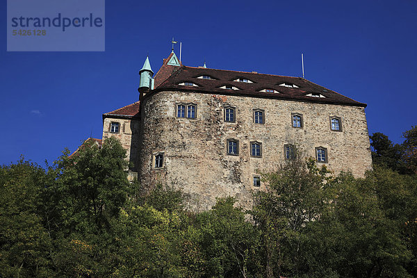 Schloss Kuckuckstein in Liebstadt  Sachsen  Deutschland  Europa