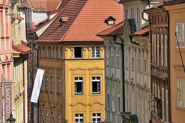 Prag Hauptstadt Europa Tschechische Republik Tschechien Böhmen Mala Strana