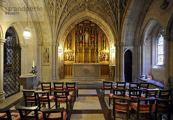 Kinderkapelle  Kathedrale Washington National Cathedral  auch Cathedral Church of Saint Peter and Saint Paul in the City and Diocese of Washington  Washington  DC  District of Columbia  Vereinigte Staaten von Amerika  USA