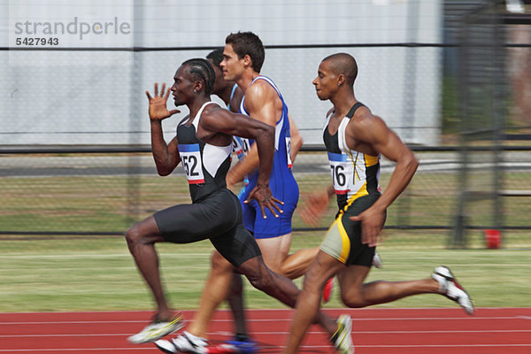 Athleten im Rennen