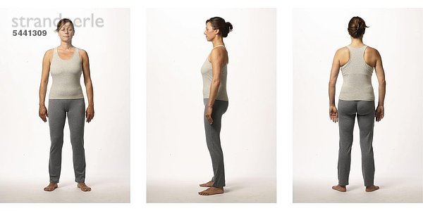 Chan Mi Qi Gong - innere Harmonie durch einen gestärkten Rücken Bildserie von Basisübung