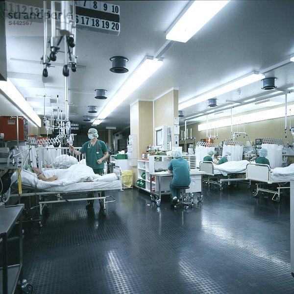 Aufwachraum der Klinik für Anästhesiologie und operative Intensivmedizin Münster