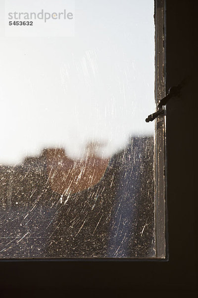 Sonnenlicht durch ein Fenster  Nahaufnahme