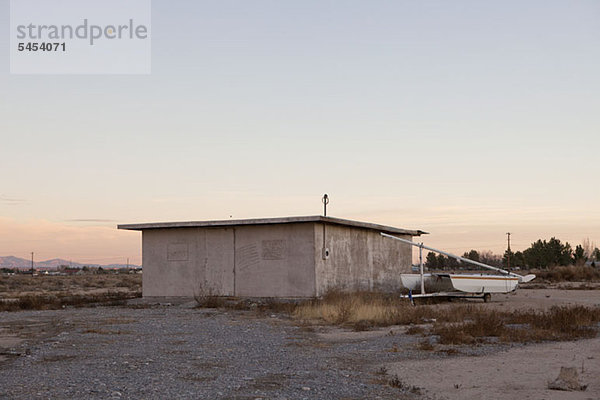Betonlagergebäude in Pahrump  Nevada
