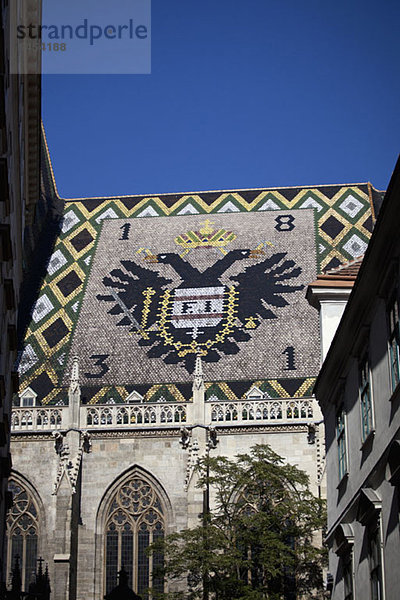 Doppeladler auf dem Dach des Stephansdoms  Wien