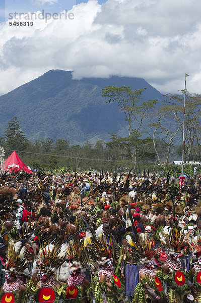 Sing-Sing  Mount Hagen Festival  Westliches Hochland  Papua-Neuguinea  Ozeanien