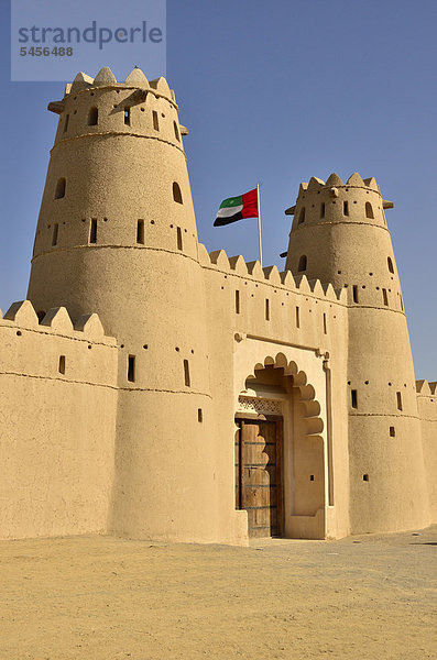 Al Jahili-Fort von Al Ain  Unesco-Weltkulturerbe  Abu Dhabi  Vereinigte Arabische Emirate  Arabische Halbinsel  Orient  Asien