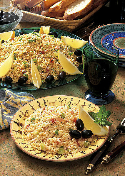 Couscous-Salat mit Kräutern  Ägypten  Rezept gegen Gebühr erhältlich