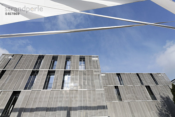 Neubau der Fakultät Architektur Bauhaus-Uni Weimar  Thüringen  Deutschland  Europa