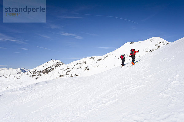 Beim Aufstieg zum Hörtlahner oberhalb von Durnholz  Sarntal  hinten die Hohe Scheibe  Südtirol  Italien  Europa