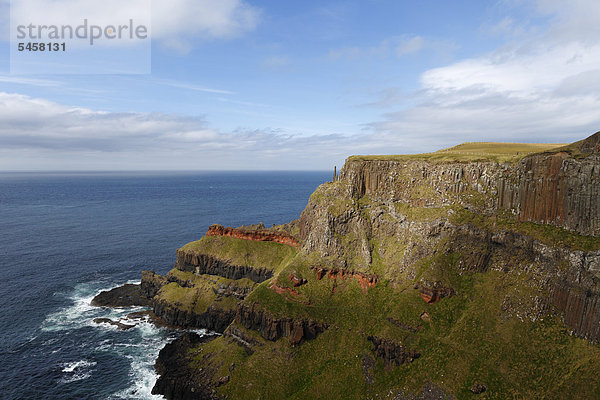 The Chimney Stacks  Giant's Causeway  Causeway Coast  Antrim  Nordirland  Irland  Großbritannien  Europa