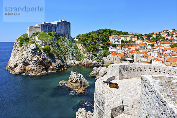 Stadtmauer  Europa  Festung  UNESCO-Welterbe  Kroatien  Dalmatien