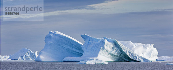 Eisberge  antarktische Region  Antarktis