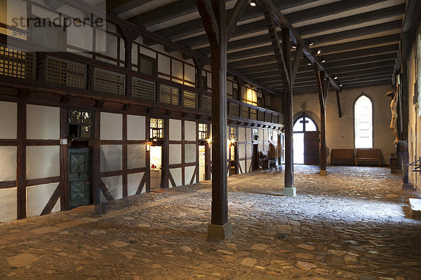 Großes Heiliges Kreuz  1254 gegründetes Hospital  Goslar  UNESCO-Weltkulturerbestätte  Harz  Niedersachsen  Deutschland  Europa
