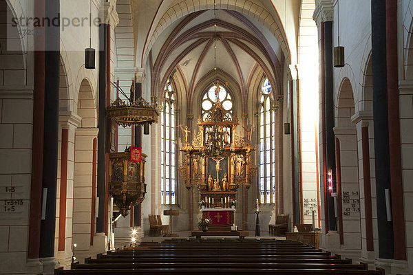 Marktkirche  Goslar  UNESCO-Weltkulturerbestätte  Harz  Niedersachsen  Deutschland  Europa