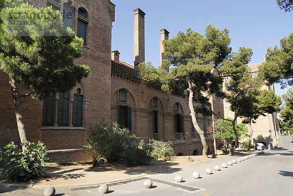 Hospital de la Santa Creu i de Sant Pau  Eixample  Barcelona  Katalonien  Spanien  Europa