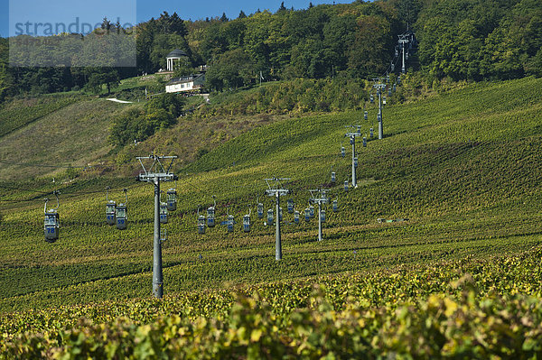 Deutschland Hessen Rheingau Rüdesheim