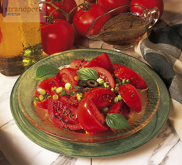 Tomatensalat mit Chili  Mexiko  Rezept gegen Gebühr erhältlich
