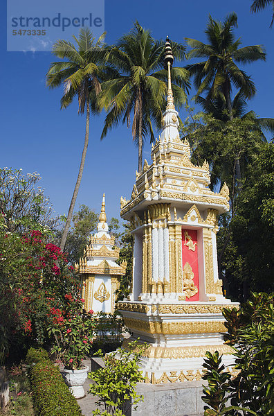 Tempel  Stupa  Wat Sisaket  Vientiane  Laos  Indochina  Asien