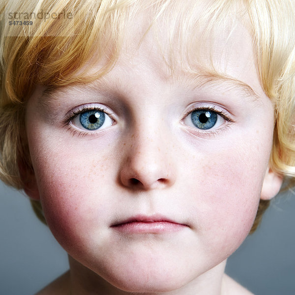 Fünfjähriger Junge  Portrait