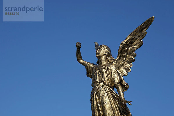 Angel statue  Bonsecours  Quebec  Canada