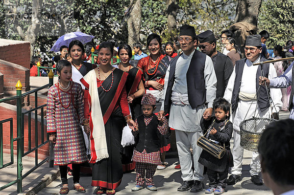 Filmaufnahmen  Fernsehserie  Swayambhunath  Kathmandu  Kathmandutal  Nepal  Asien