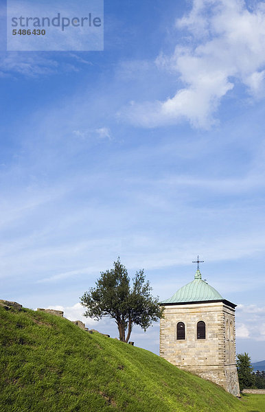 Benediktiner-Kloster zum Heiligen Kreuz  Swiety Krzys  Heiligkreuzgebirge  Swietokrzyski Nationalpark  Heiligkreuz-Nationalpark  Polen  Europa