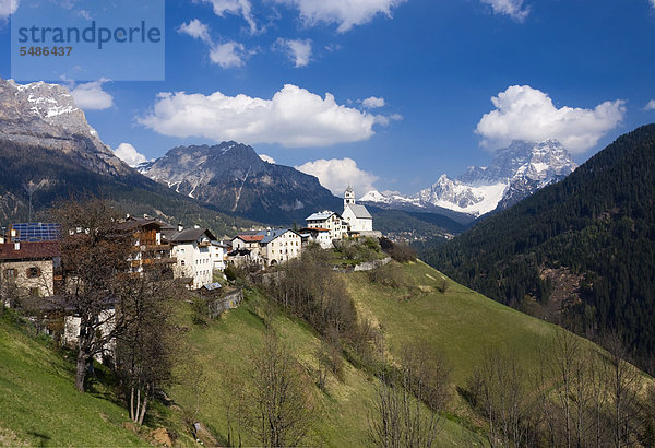 Colle Santa Lucia  Dolomiten  Italien  Europa