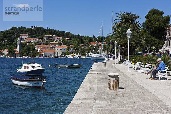 Hafen Europa Geschichte Kroatien Dalmatien